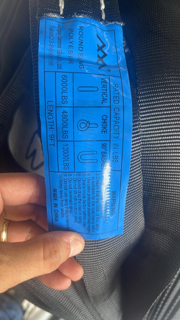 Conjunto de 3 Slingas color negras - Imagen 2