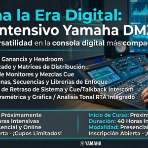 Domina La Consola Digital DM3 de Yamaha